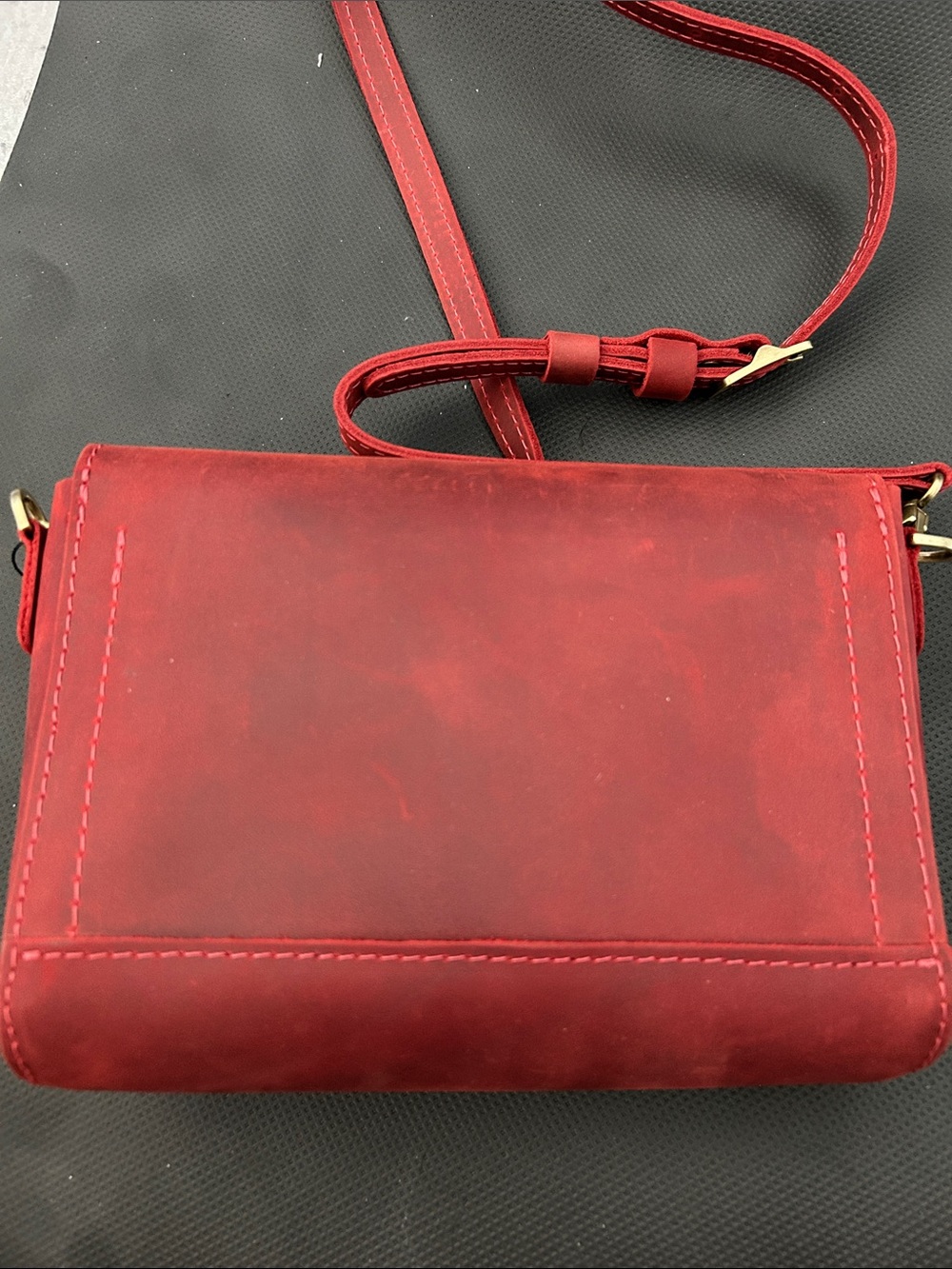 Portland Leather Medium Metro Leather Crossbody Bag premium - Phoenix NWT - Picture 2 of 3